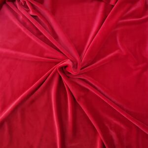 Catifea Sport Elastica Rosu - imagine 1