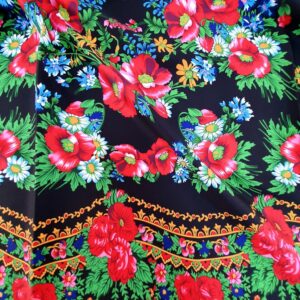 Barbie / Viena Imp. Traditional Floral Negru - imagine 3