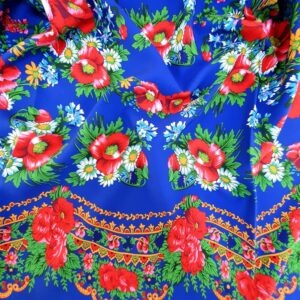 Barbie / Viena Imp. Traditional Floral Albastru - imagine 3