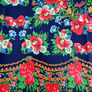 Barbie / Viena Imp. Traditional Floral Bluemarin - imagine 2