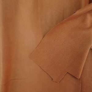 Stofa Velur Melange Camel - imagine 3