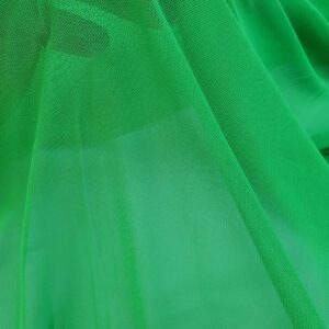 Tulle Elastic Simplu Verde Neon - imagine 5
