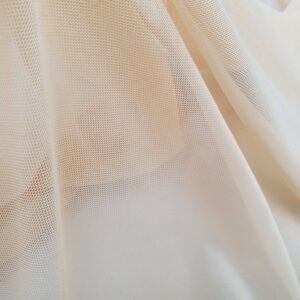 Tulle Elastic Simplu Crem - imagine 4