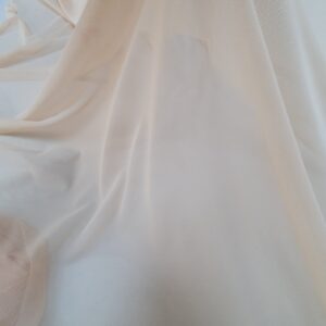 Tulle Elastic Simplu Crem - imagine 5