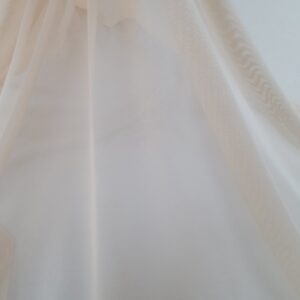Tulle Elastic Simplu Crem - imagine 6