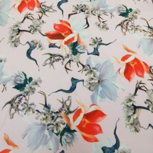 Barbie / Viena Imprimat Floral /Roz - imagine 3