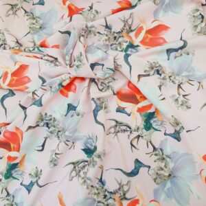 Barbie / Viena Imprimat Floral /Roz - imagine 5