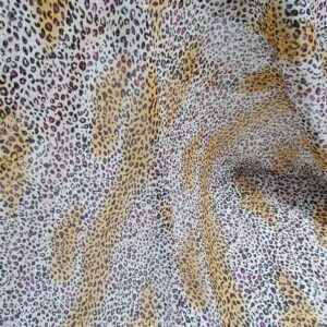 Chiffon Animal Print - imagine 5