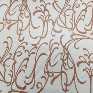 Satin Elastic Imprimat Gros - imagine 2