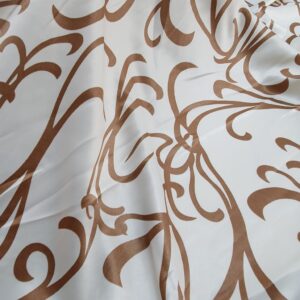 Satin Elastic Imprimat Gros - imagine 4