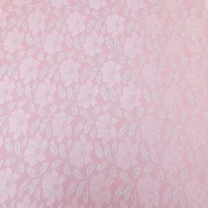 Jerse cu Dantela Metalica Lipita Roz - imagine 2