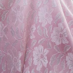 Jerse cu Dantela Metalica Lipita Roz - imagine 3