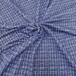 Scafandru Imprimat Navy /Alb - imagine 1