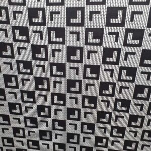 Jerse Ariana Imprimat Alb/ Negru - imagine 3