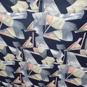 Jerse Burbery Imprimat Gri / Navy - imagine 2