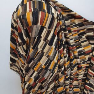 Jerse Burbery Imprimat  Cafea - imagine 1