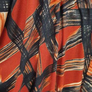 Jerse Burbery Imprimat Caramiziu - imagine 1