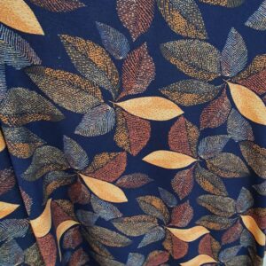 Jerse Burbery Imprimat Navy / Maro - imagine 4