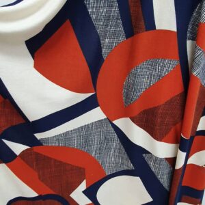 Jerse Burbery Imprimat Multicolor - imagine 3