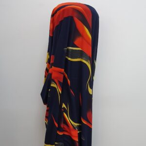 Jerse Burbery Imprimat Bleumarin / Corai - imagine 4