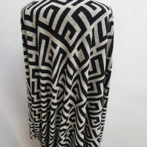 Jerse Burbery Imprimat Negru / Gri - imagine 1