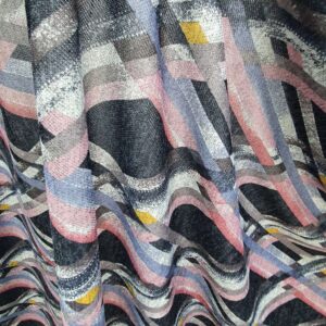 Jerse Burbery Imprimat Roz - imagine 1