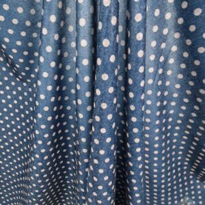 Jerse Burbery Imprimat Navy / Roz - imagine 3