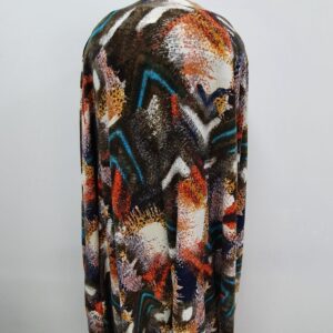 Jerse Burbery Imprimat Multicolor 2 - imagine 1