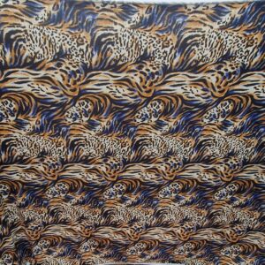Lycra Imprimata Animal Print Maro - imagine 6