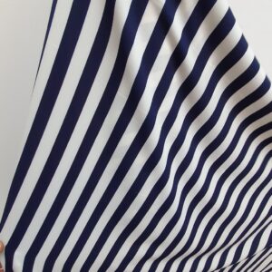 Russian Crep Imprimat Dungi Alb / Navy - imagine 3