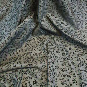 Denim Gri Design Catifea Negru - imagine 4