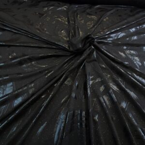 Lycra Design Negru Cu Sclipici - imagine 5