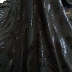 Lycra Design Negru Cu Sclipici - imagine 6