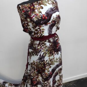 Vascoza Imprimat Frunze Grena - imagine 6