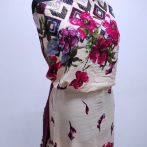 Vascoza Charlie Imprimat Floral Bej - imagine 5