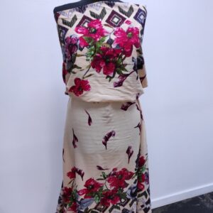 Vascoza Charlie Imprimat Floral Bej - imagine 7