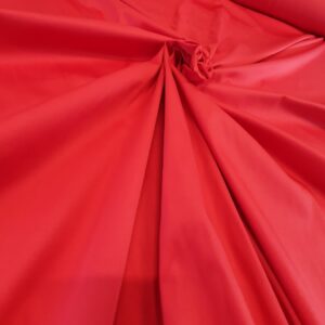 Bumbac Satinat Uni Rosu Mat - imagine 1