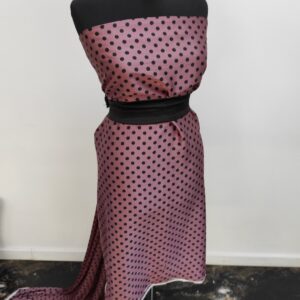 Satin Soft Lila Inchis / Buline Negre - imagine 1