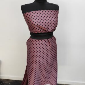 Satin Soft Lila Inchis / Buline Negre - imagine 4