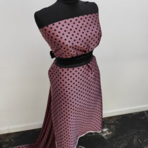 Satin Soft Lila Inchis / Buline Negre - imagine 5