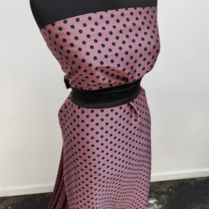 Satin Soft Lila Inchis / Buline Negre - imagine 6