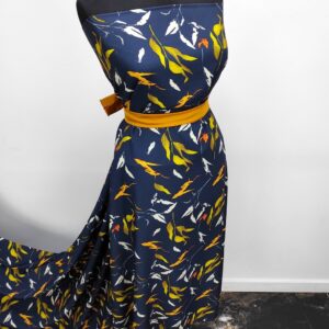 Barbie / Viena Imprimat Navy Frunze - imagine 4