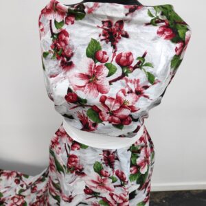 Vascoza Imprimat Floral Rosu - imagine 6