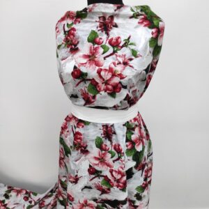 Vascoza Imprimat Floral Rosu - imagine 7