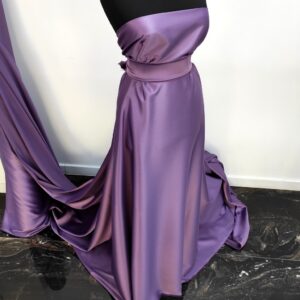 Tafta Elastica Ducesa Satinata Lila - imagine 5