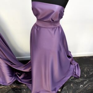 Tafta Elastica Ducesa Satinata Lila - imagine 3