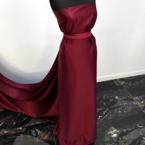 Tafta Elastica Ducesa Satinata Grena - imagine 3