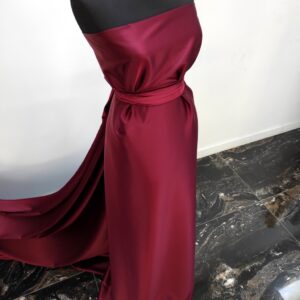 Tafta Elastica Ducesa Satinata Grena - imagine 2