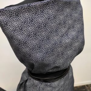 Jaquard Metalic Bluemarin / Argintiu - imagine 4