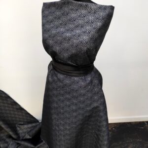 Jaquard Metalic Bluemarin / Argintiu - imagine 5